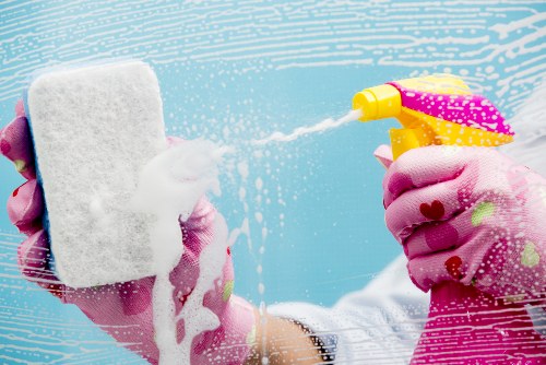 Quick response to fresh spills on fabric